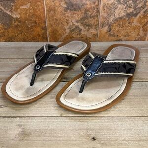 Coach signature Morrison flip flops